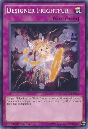 Designer Frightfur - MP16-EN032 - Common 1st Edition Yu-Gi-Oh! 2016 Mega-Tins 1st Edition Singles