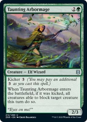 Taunting Arbormage 212/280 - Zendikar Rising Singles (Español)