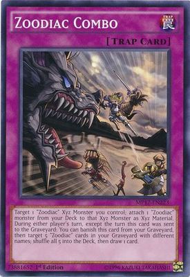 Zoodiac Combo - MP17-EN223 - Common 1st Edition 2017 Mega-Tins 1st Edition Singles