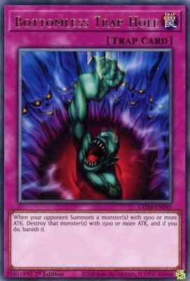 Bottomless Trap Hole - GEIM-EN045 - Rare 1st Edition Genesis Impact [GEIM] 1st Edition Singles (espanol)