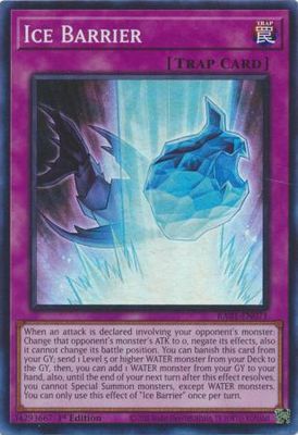 Ice Barrier - RA01-EN071 - Super Rare 25th Anniversary Rarity Collection Singles