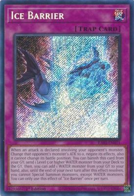 Ice Barrier - RA01-EN071 - Secret Rare 25th Anniversary Rarity Collection Singles
