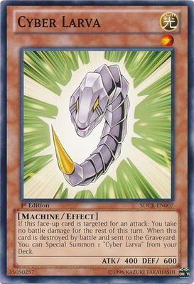 Cyber Larva - SDCR-EN007 - Common 1st Edition Structure Deck: Cyber Dragon Revolution 1st Edition Singles