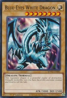 Blue-Eyes White Dragon - SDWD-EN001 - Common 1st Edition Blue-Eyes White Destiny [SDWD] 1st Edition Singles