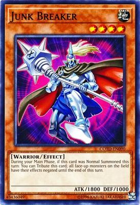 Junk Breaker - COTD-EN090 - Common Unlimited Code of the Duelist Unlimited Singles