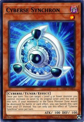 Cyberse Synchron - SAST-EN002 - Rare Unlimited Savage Strike Unlimited Singles
