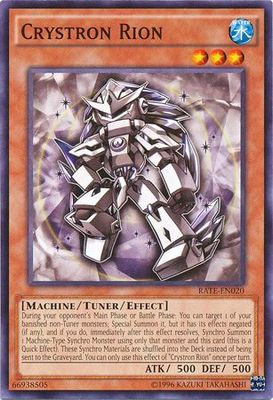 Crystron Rion - RATE-EN020 - Common Unlimited Raging Tempest Unlimited Singles (espanol)
