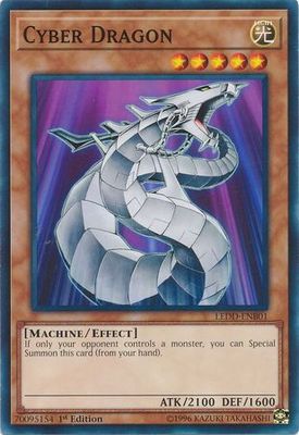 Cyber Dragon - LEDD-ENB01 - Common 1st Edition Legendary Dragon Decks Singles
