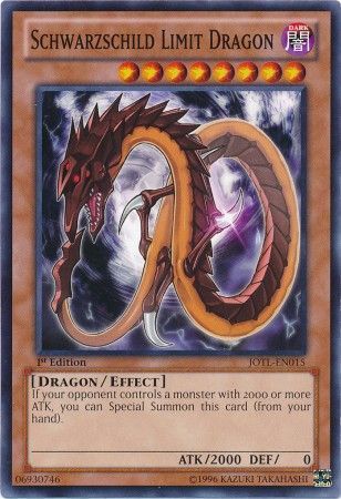 Schwarzschild Limit Dragon - JOTL-EN015 - Common 1st Edition Judgment of the Light 1st Edition Singles (espanol)