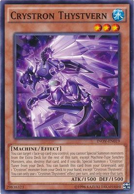 Crystron Thystvern - INOV-EN019 - Common Unlimited Invasion Vengeance Unlimited Singles