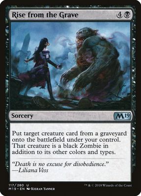 Rise from the Grave 117/280 - Core Set 2019 (M19) (Español)