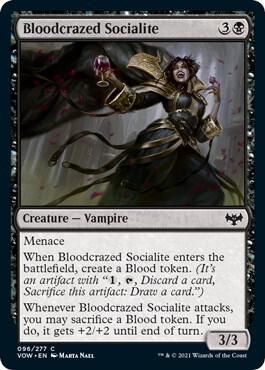 Bloodcrazed Socialite 096/277 - Innistrad: Crimson Vow (VOW) (Español)