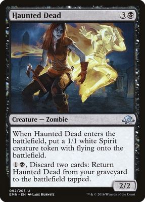 Haunted Dead 092/205 - Eldritch Moon (EMN)