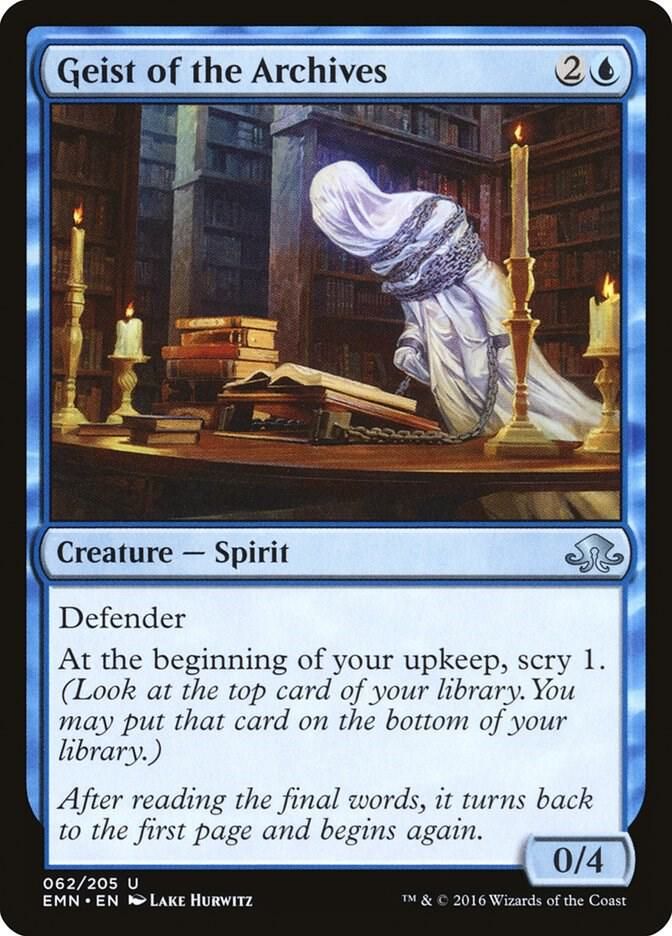 Geist of the Archives 062/205 - Eldritch Moon (EMN)