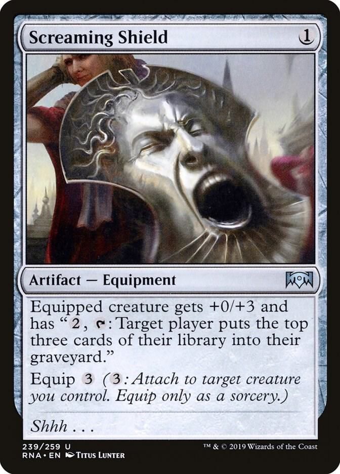Screaming Shield 239/259 - Ravnica Allegiance (RNA)