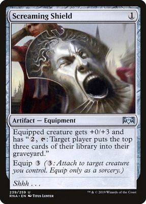 Screaming Shield 239/259 - Ravnica Allegiance (RNA)