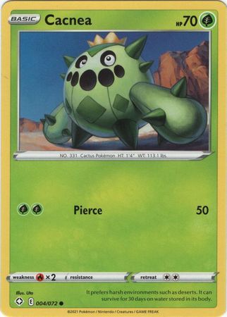 Cacnea - 004/072 - Common Shining Fates Singles