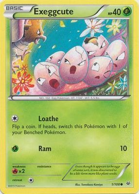 Exeggcute - 1/108 - Common XY: Roaring Skies Singles