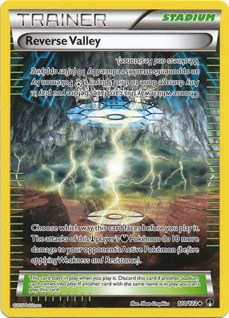 Reverse Valley - 110/122 - Uncommon XY: Breakpoint Singles