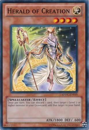 Herald of Creation - SDDC-EN019 - Common Unlimited Structure Deck: Dragons Collide Unlimited Singles
