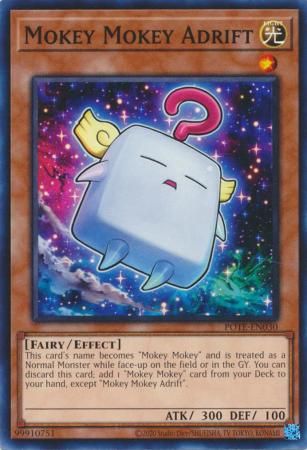 Mokey Mokey Adrift - POTE-EN030 - Common Unlimited Power of the Elements Unlimited Singles
