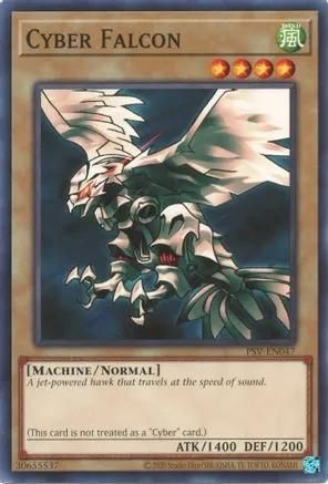 Cyber Falcon - PSV-EN047 - Common Unlimited (25th Reprint) Pharaoh&#39;s Servant 25th Anniversary Singles
