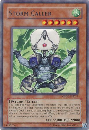 Storm Caller - CSOC-EN022 - Rare Unlimited Crossroads of Chaos [CSOC] Unlimited Singles