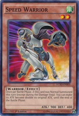 Speed Warrior - LC5D-EN003 - Common 1st Edition Legendary Collection 5D&#39;s LC5D Singles