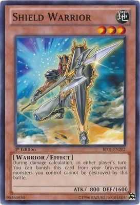 Shield Warrior - BP01-EN202 - Common 1st Edition Battle Pack: Epic Dawn 1st Edition Singles