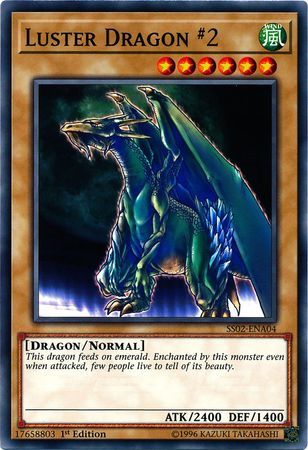 Luster Dragon #2 - SS02-ENA04 - Common 1st Edition Speed Duel Starter Decks: Duelists of Tomorrow Singles