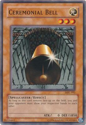 Ceremonial Bell - MRL-092 - Common Unlimited Magic Ruler [MRL] Unlimited Singles
