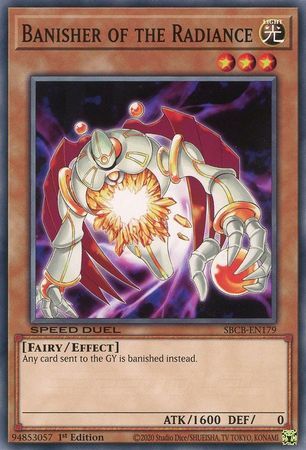 Banisher of the Radiance - SBCB-EN179 - Common 1st Edition Speed Duel Battle City Box 1st Edition Singles