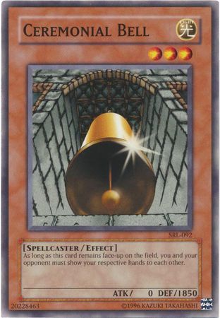 Ceremonial Bell - SRL-092 - Common Unlimited Spell Ruler [SRL] Unlimited Singles