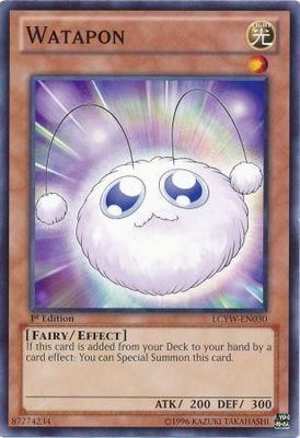 Watapon - LCYW-EN030 - Common 1st Edition Legendary Collection 3: Yugi&#39;s World 1st Edition Singles