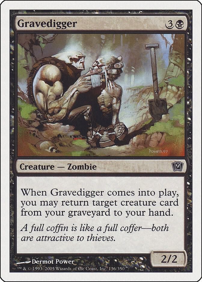 Gravedigger  136/350 - 9th Edition (9ED)