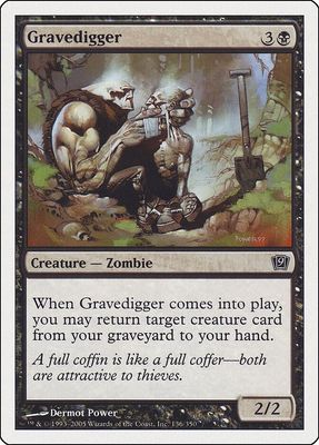 Gravedigger  136/350 - 9th Edition (9ED)