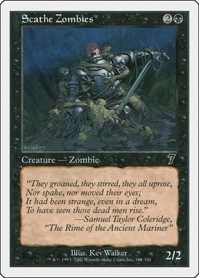 Scathe Zombies 161/350 - 7th Edition (7ED)
