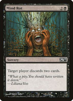 Mind Rot 100/249 - Magic 2013 (M13)