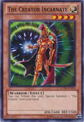 The Creator Incarnate - LCYW-EN258 - Common Unlimited Legendary Collection 3: Yugi&#39;s World Unlimited Singles