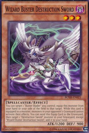 Wizard Buster Destruction Sword - BOSH-EN021 - Common Unlimited Breakers of Shadow Unlimited Singles