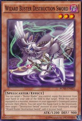 Wizard Buster Destruction Sword - BOSH-EN021 - Common Unlimited Breakers of Shadow Unlimited Singles