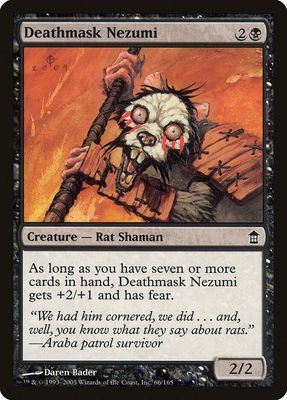 Deathmask Nezumi 66/165 - Saviors of Kamigawa (SOK) (Español)