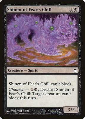 Shinen of Fear&#39;s Chill 88/165 - Saviors of Kamigawa (SOK)