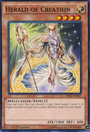 Herald of Creation - SR02-EN007 - Common 1st Edition Structure Deck: Rise of the True Dragons 1st Edition Singles