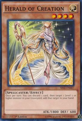 Herald of Creation - SR02-EN007 - Common 1st Edition Structure Deck: Rise of the True Dragons 1st Edition Singles