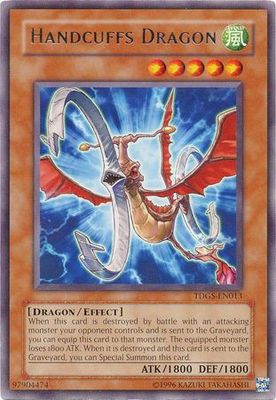 Handcuffs Dragon - TDGS-EN013 - Rare Unlimited The Duelist Genesis [TDGS] Unlimited Singles