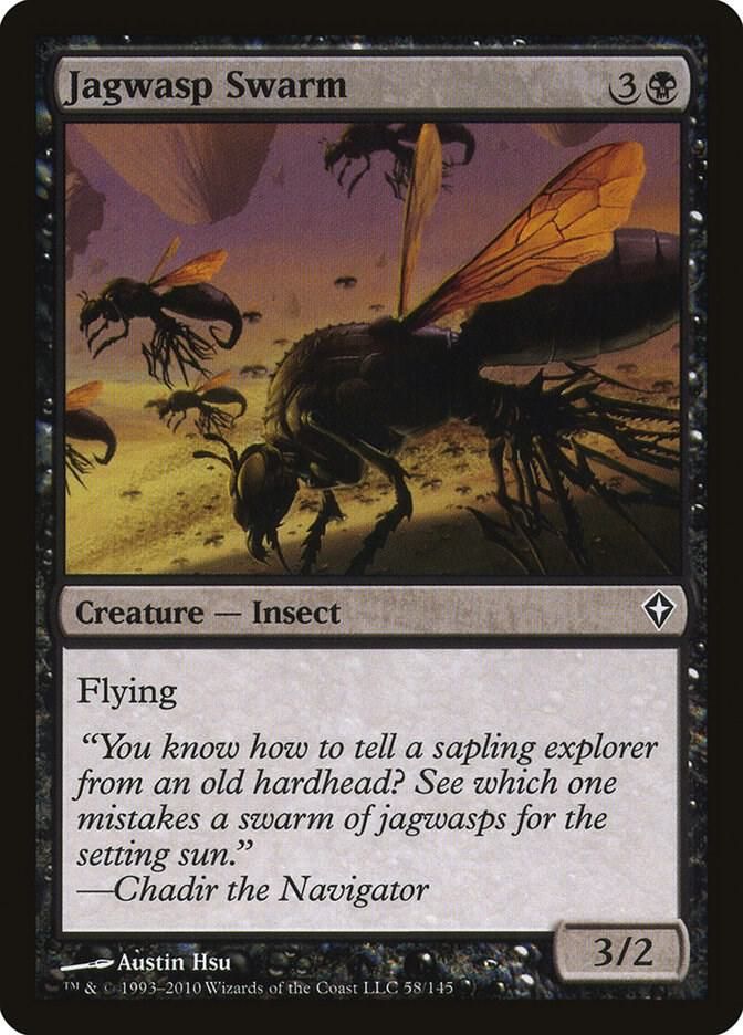 Jagwasp Swarm 58/145 - Worldwake (WWK)