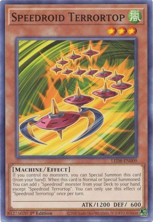 Speedroid Terrortop - LED8-EN009 - Common 1st Edition Legendary Duelists: Synchro Storm 1st Edition Singles
