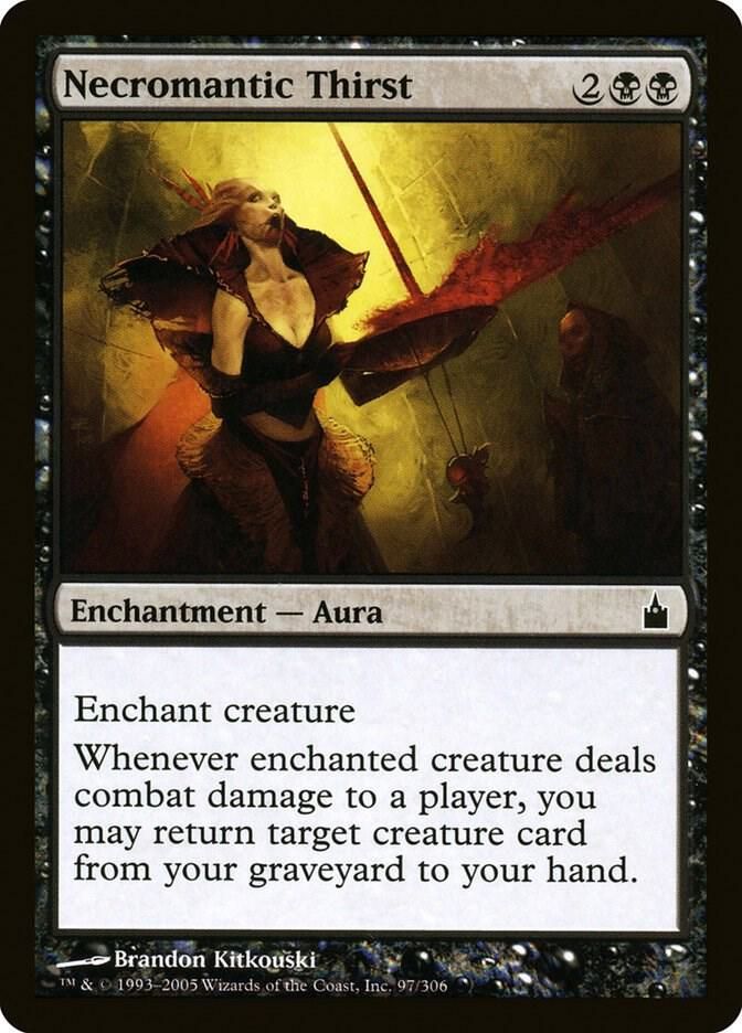 Necromantic Thirst 97/306 - Ravnica: City of Guilds (RAV)