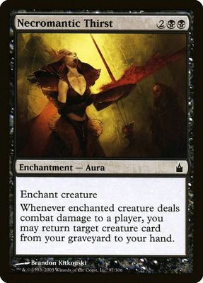 Necromantic Thirst 97/306 - Ravnica: City of Guilds (RAV)